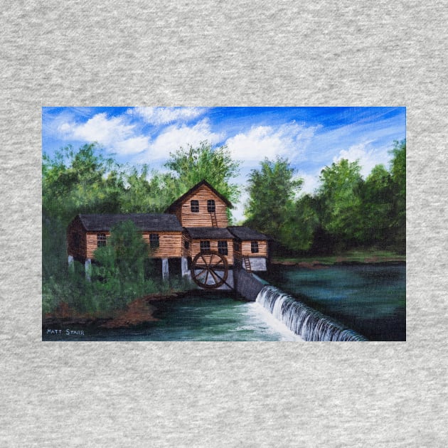 The Old Roller Mill by Matt Starr Fine Art